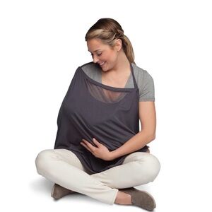 Boppy Gray Nursing Cover Infiniti Scarf